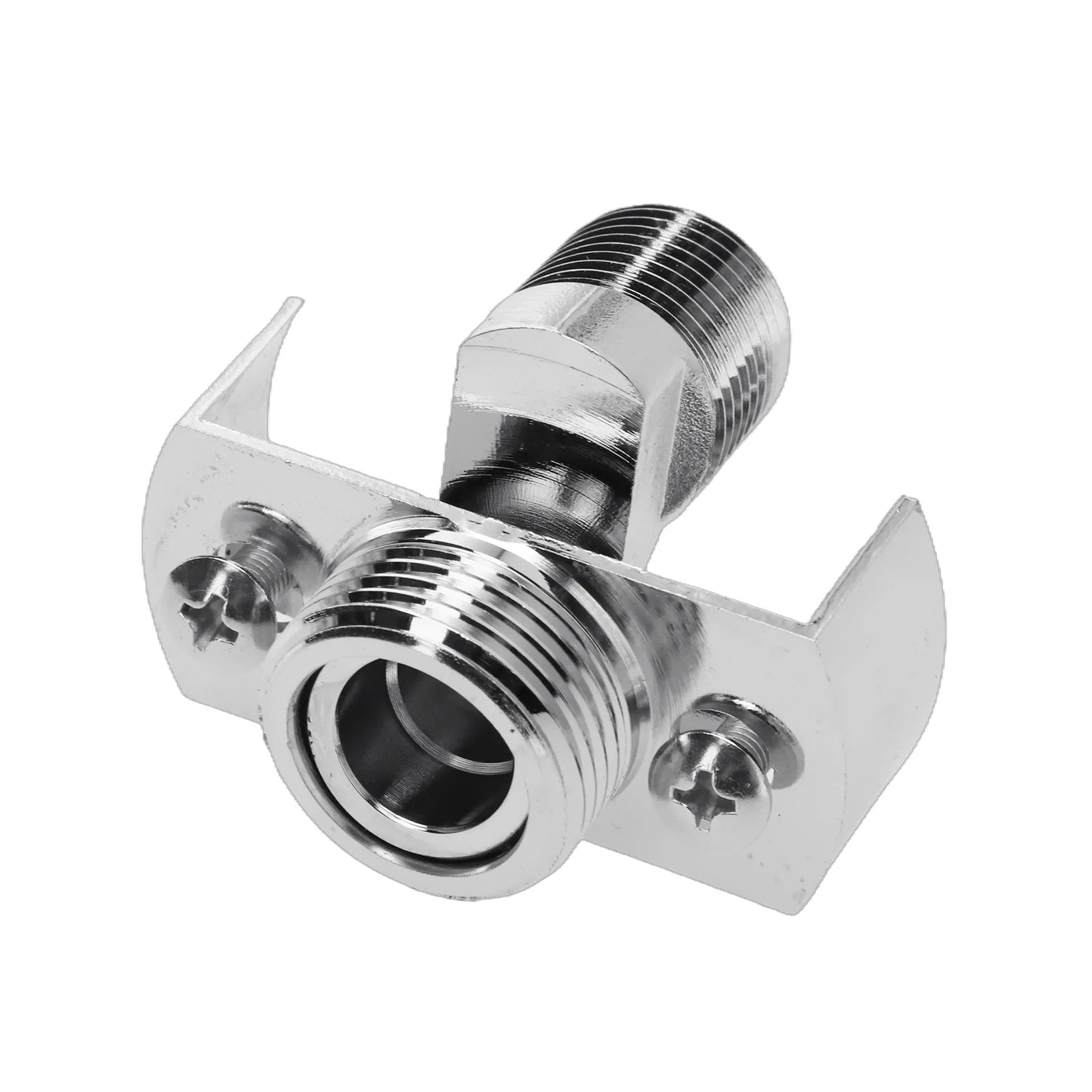 40Degree Adjustable Faucet Tap Adapter Angled Curved Foot Eccentric Qme