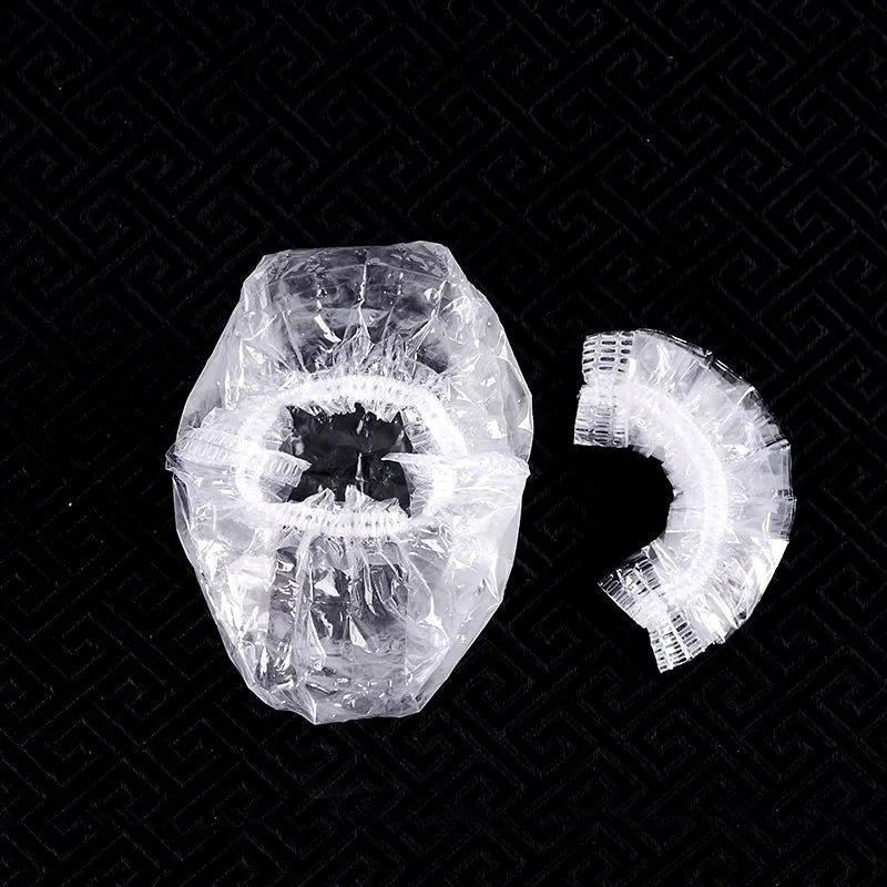 Disposable Hair Dye Earmuff Waterproof Ear Cover Baking Oil Wash Qme