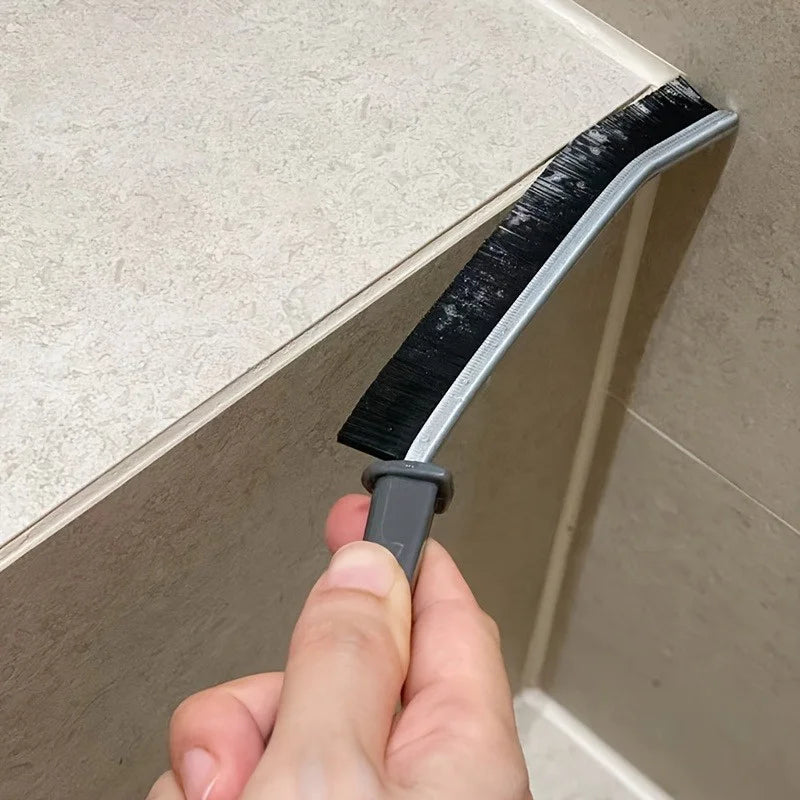 Crevice Cleaning Brush, Hard Bristle Gap Cleaner For Bathroom Kitchen Tile Grout, Multi-purpose Deep Clean Tool Qme