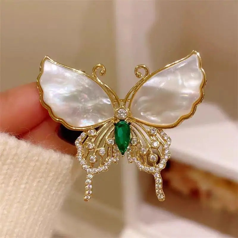 Jellyfish Butterfly Brooch for Women & Unisex - Cute Life Animal Pin, Trendy Office Birthday Party Friend Gift Jewelry Qme style 4