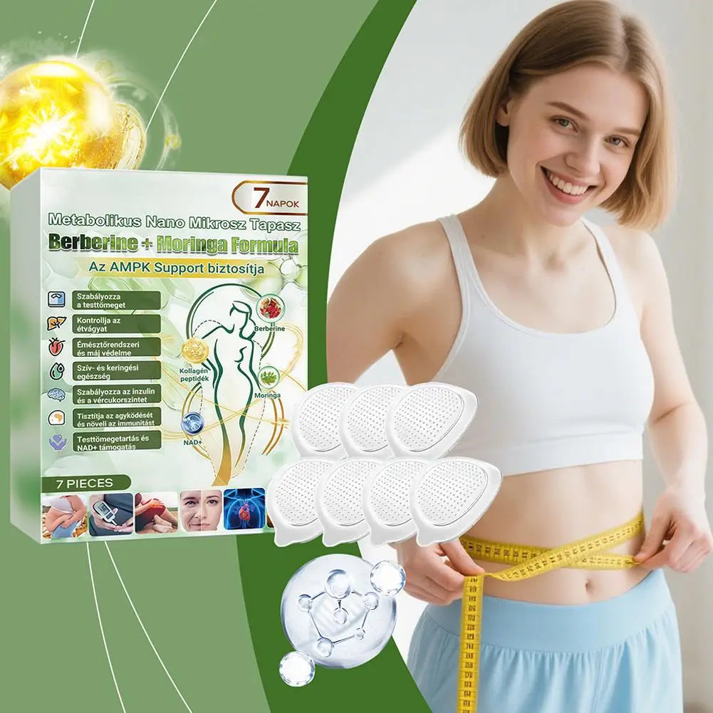 Advanced Nano Microneedle Patch For Body Skin Portable Daily Use External Application Care Sticker Breathable Comfor Adhesion Qme