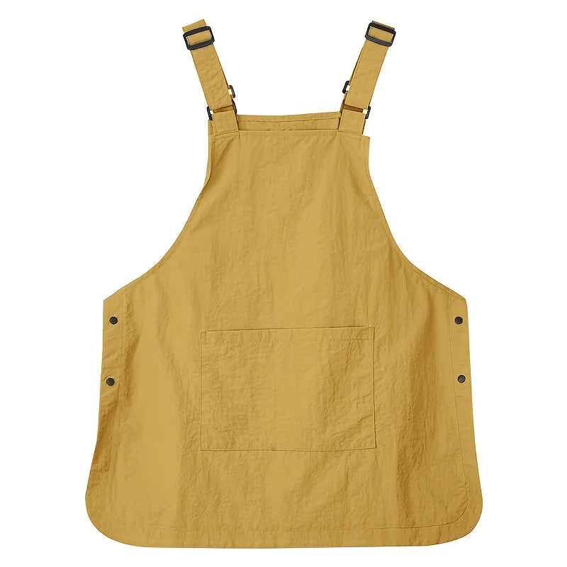Waterproof Outdoor Barber, Coffee Shop, Catering Workwear Apron, Unisex Household Kitchen Workwear Qme Ginger