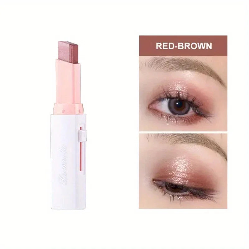 Two Color Gradient Eye Shadow Stick Three Dimensional Natural Without Taking Off Makeup Qme 03