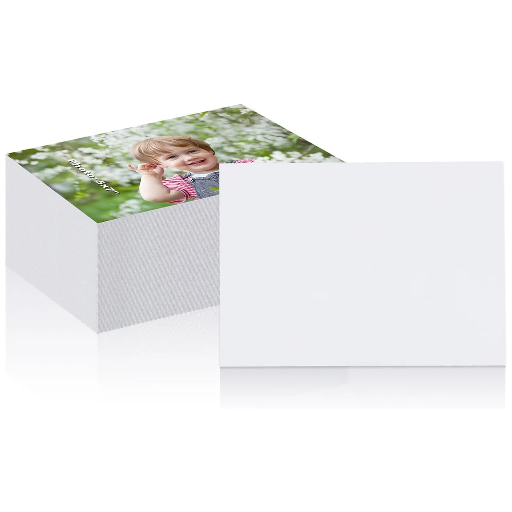 5R(5"x 7") High Glossy photographic Paper Waterproof Professional Photo Paper Wohoto Paper Works with All Inkjet Printers 230g Qme 5R(200Sheets)