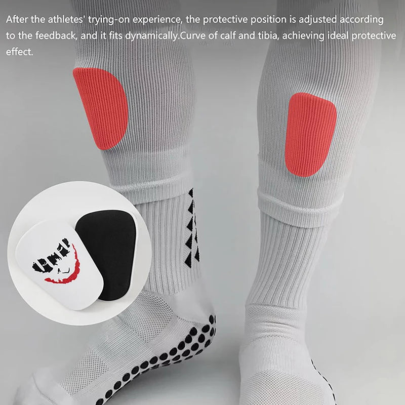 1Pair Mini Football Shin Pad Wear-resistant Shock Absorbing Leg Qme