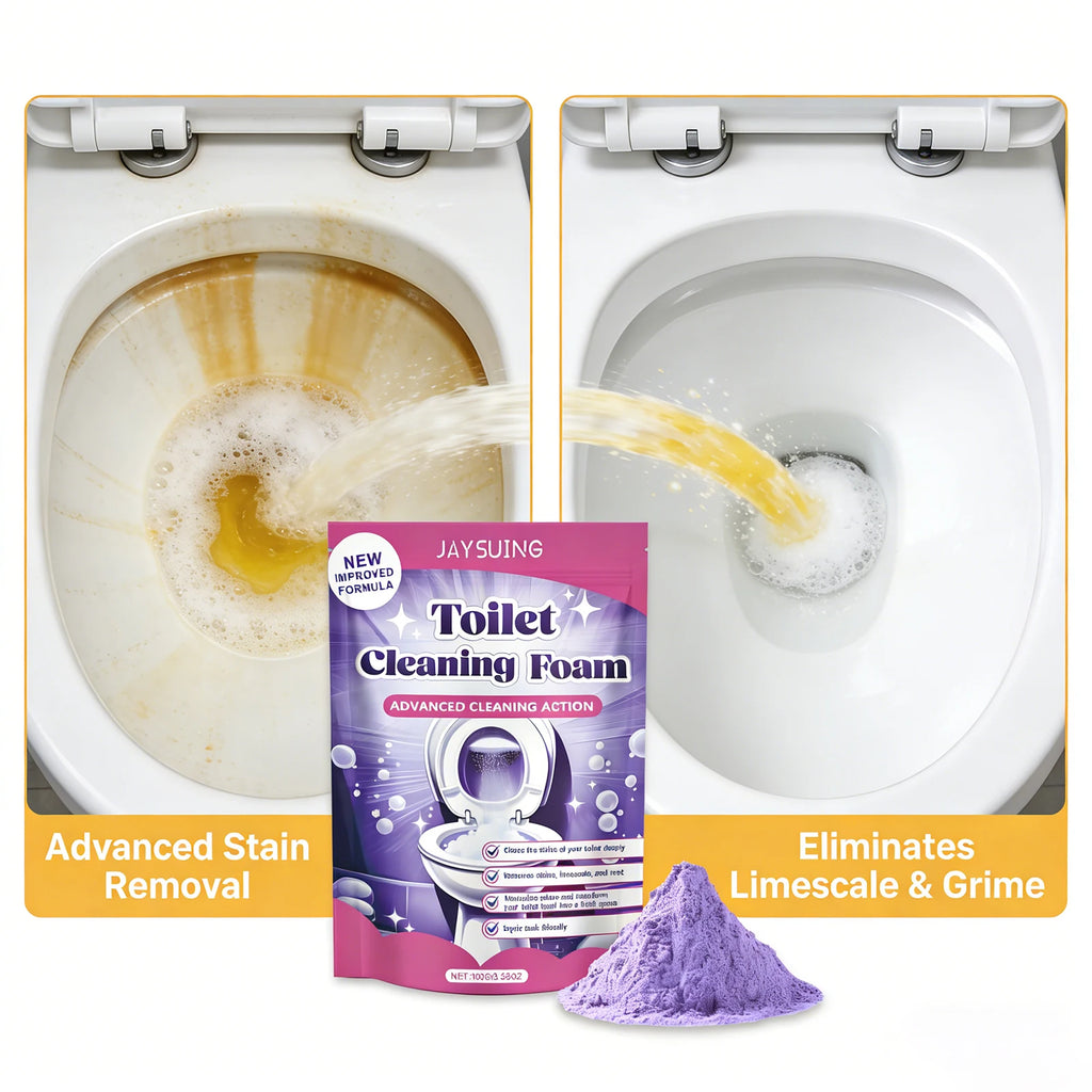 Toilet Cleaning Powder Powerful Cleaning Easy to Remove Stain Eliminate Odor Fresh Fragrance Household Toilet Descaling Powder Qme