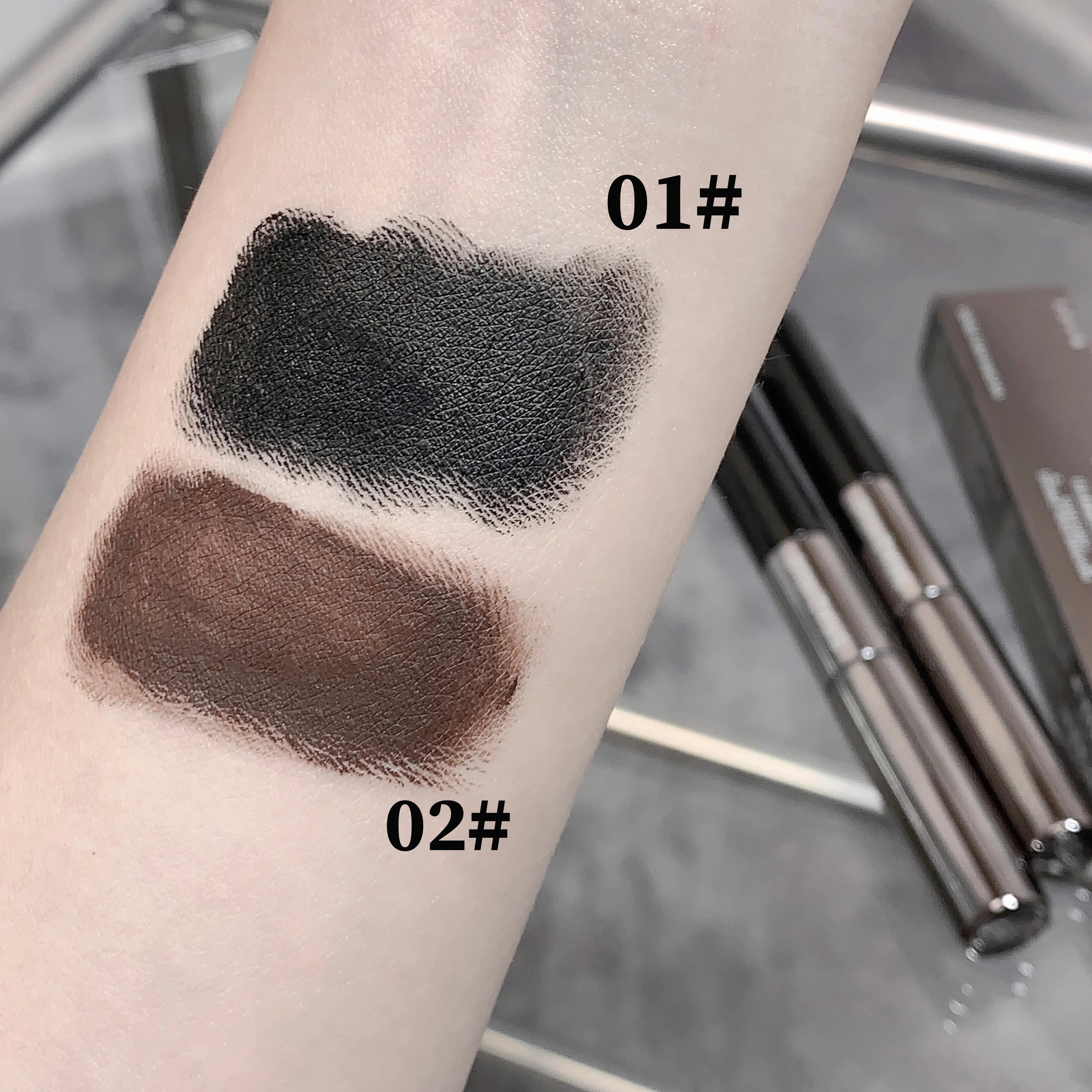 SHAQINUO 1 Volume Length Waterproof Mascara Long Lasting Dual-ended Qme