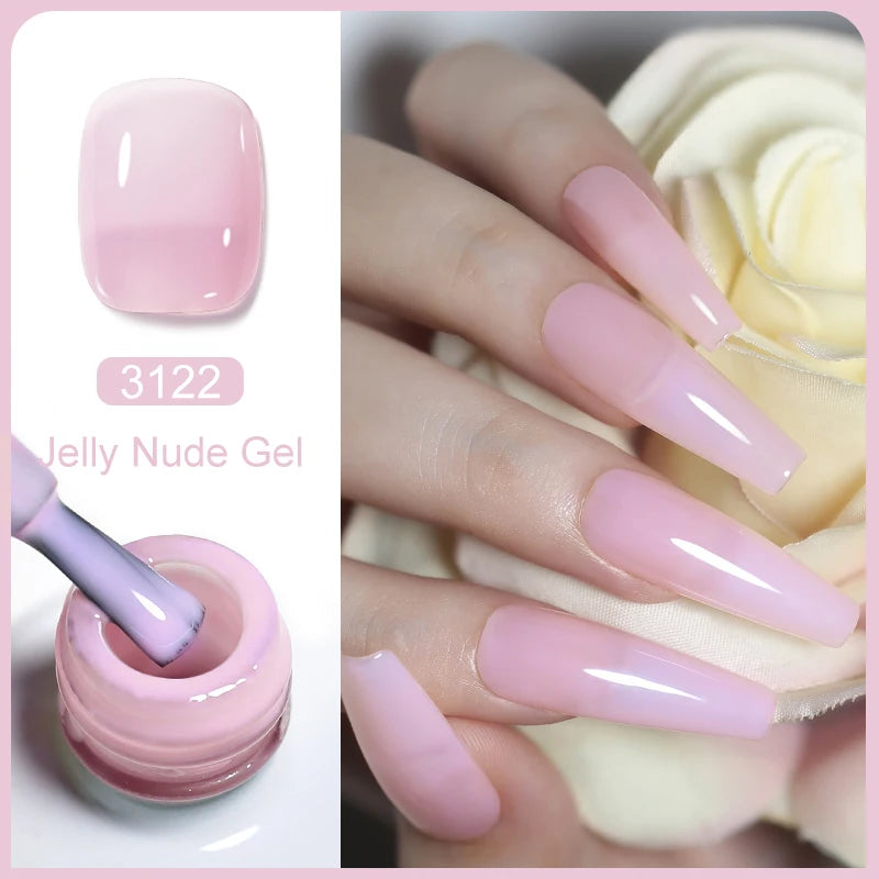 Arte Clavo Nails Gel Pearl Effect UV LED Nail Polish Sparking Varnish Qme