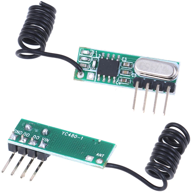 Universal DIY 433 Mhz 1CH RF Relay Receiver Wireless Remote Control Qme