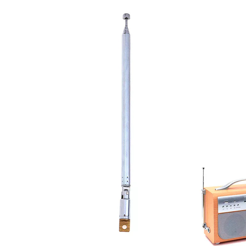 7 Sections Telescopic Antenna Aerial Radio TV Replacement Qme