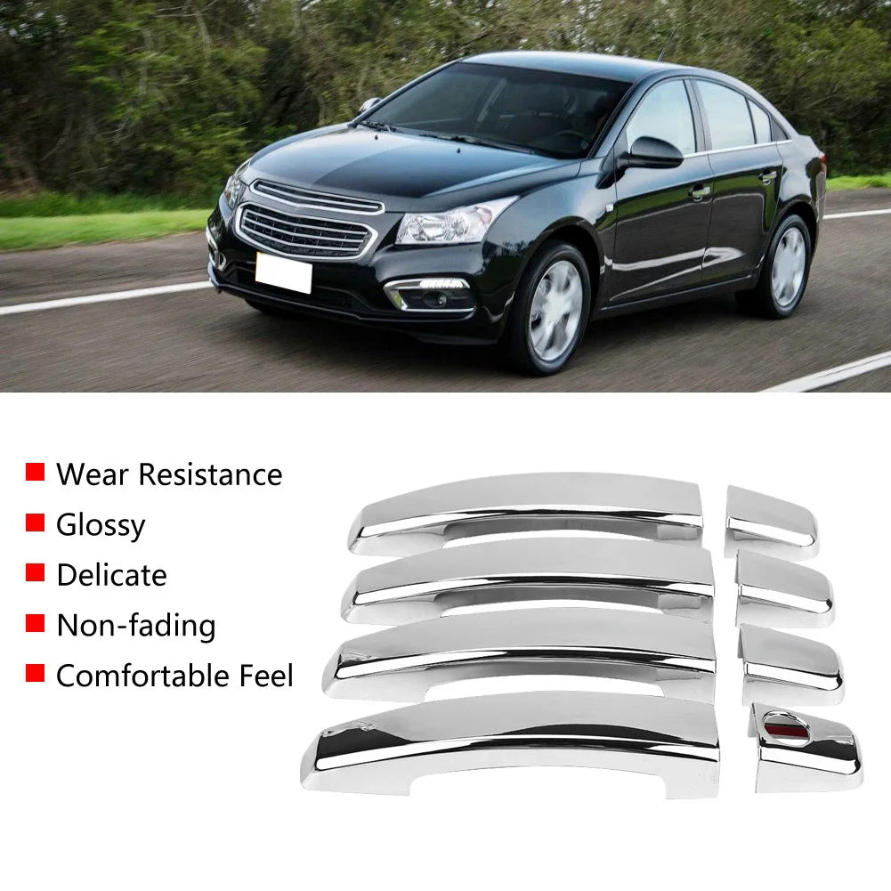 Car Electroplating Door Handle Cover Trim for 2008-2016 Door Handle Cover Door Handle Cover Trim Qme