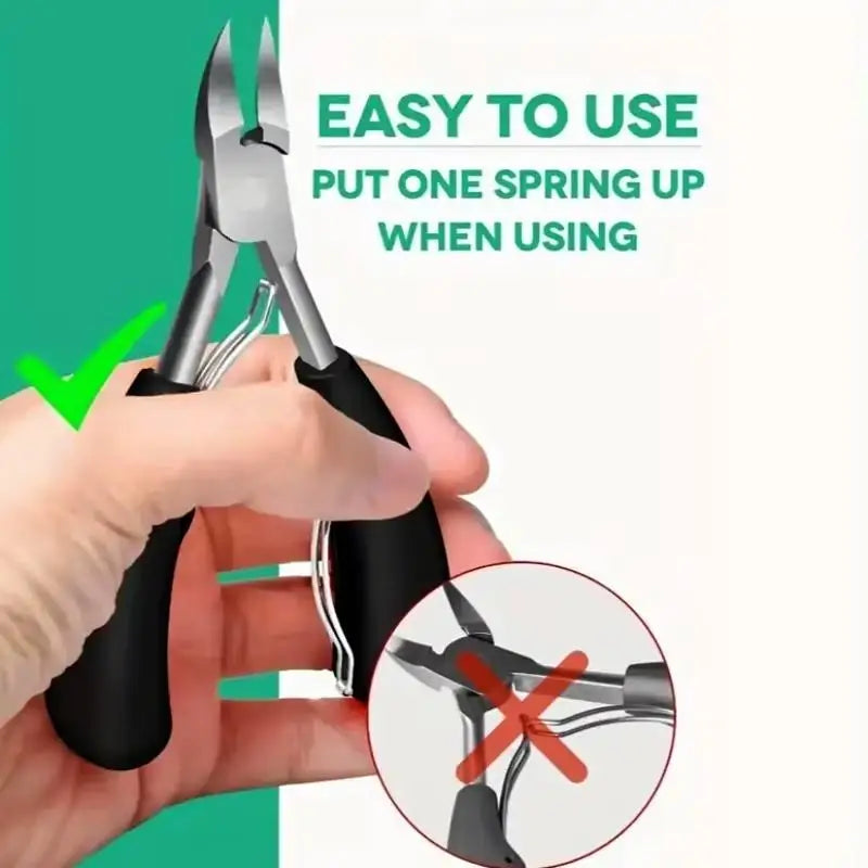 Toenail Cuticle Nipper Clipper Tool Perfect Nail Art Manicure Sessions Qme