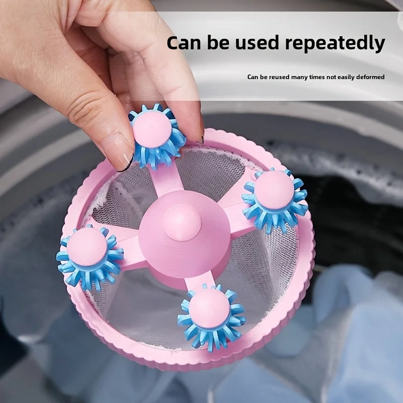 Upgrade Pet Hair Remover for Laundry -Lint Catcher for Washing Machine,Reusable Household Hair Filter Washer Lint Trap Net Pouch Qme