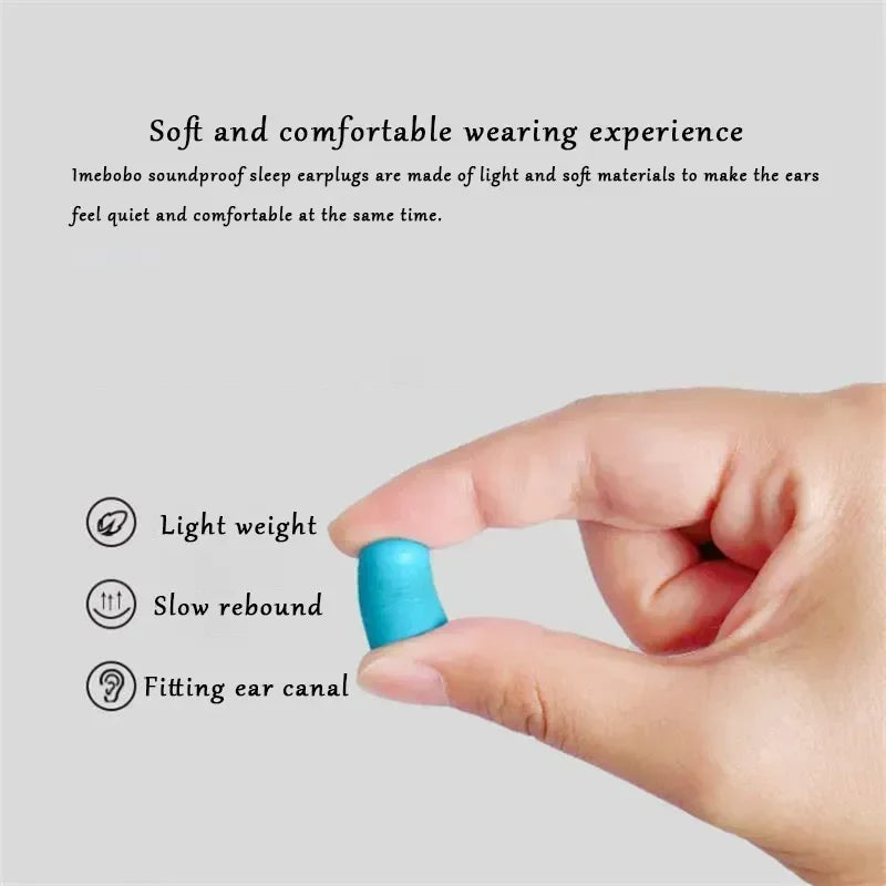 Lipstick noise cancelling earplugs, sponge earplugs, sleep snoring memory foam, sleep silent, student dormitory Qme