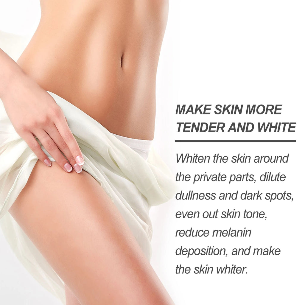 Retinol Whitening Cream for Dark Skin Knee Buttocks Underarm Butt Inner Brightening Private Part Remove Melanin Bleaching Cream Qme