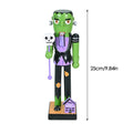 Halloween Nutcracker Figures Witch Pumpkin Statue Wooden Nutcracker Halloween Figurine Goody Bag Fillers For Home Display Qme E China Mainland