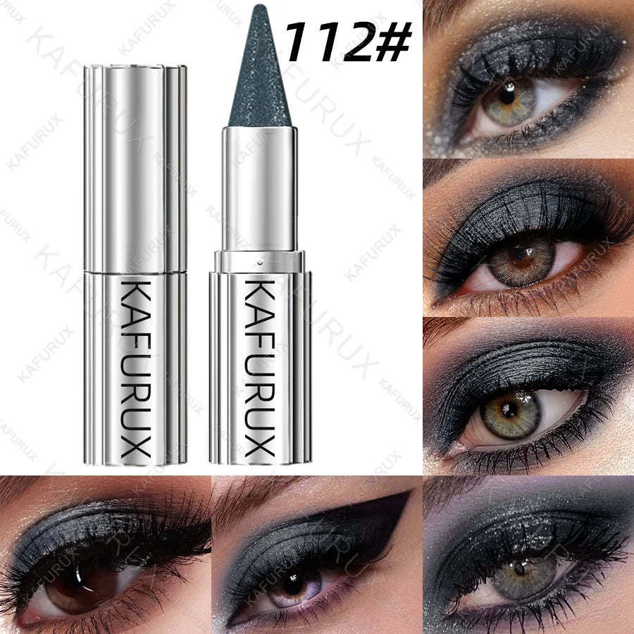 Metallic Waterproof Eyeshadow Sticks Glitter Green Liner Pen Qme 112
