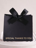 5 Small Gift Boxes with Elegant“Special Thanks” Messages Perfect for Wedding Gifts, Birthday Gifts and Thank-You Gifts Availabl Qme Black 5Pcs Other Other