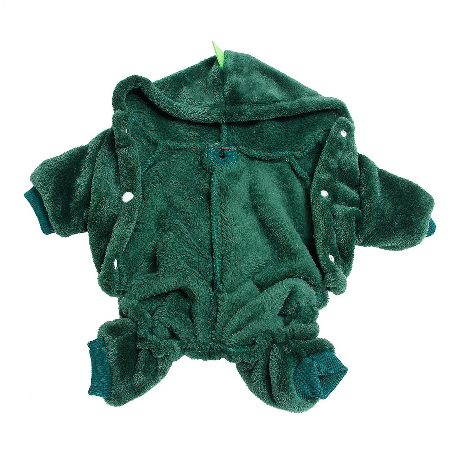 2026 Dinosaur Cat Clothes Dog Pet Dinosaur Cosplay Hoodies Soft Halloween Dog Costume Pet Clothes For Small Medium Dog Cat Puppy Qme