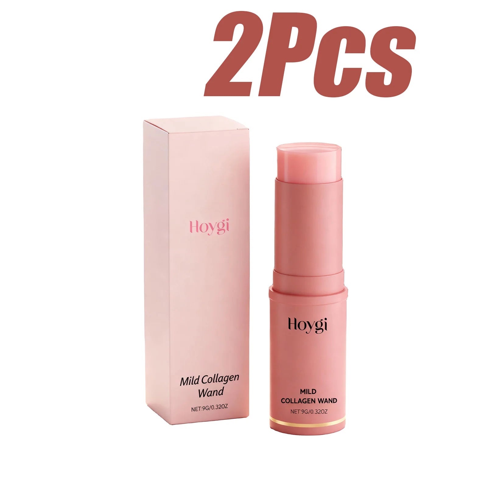 Collagen Skincare Stick Firming Anti-Aging PDRN Collagen Wrinkle Stick Tighten All-in-One Hydrating Lip Balm Eye Cream Neck Crea Qme 2 x 9g Boxed