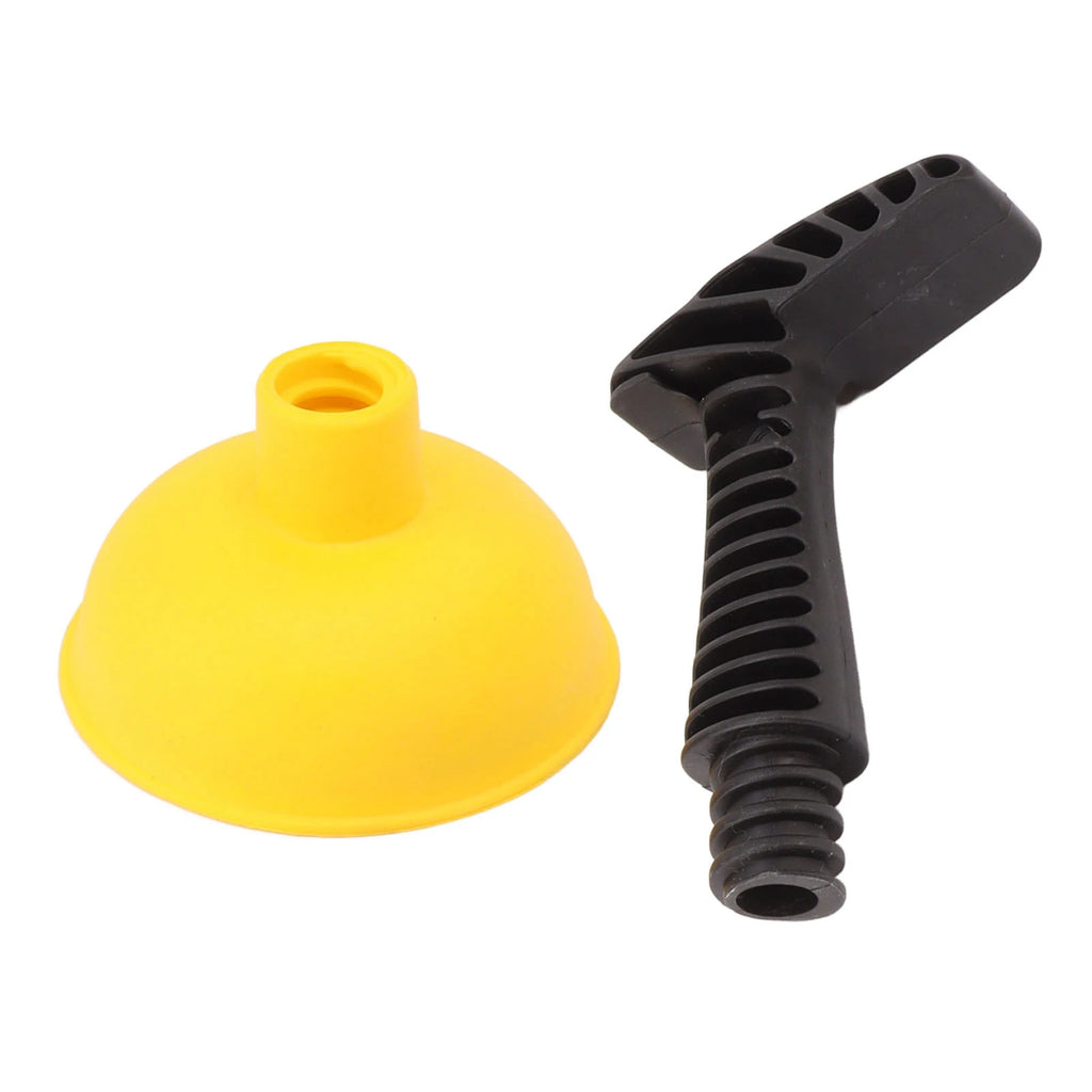 Mini Plunger Powerful Slip Proof Handle Efficient Small Drain Plunger for Toilet Bathtub Sink Mini Plunger Small Toilet Plunger Qme YELLOW