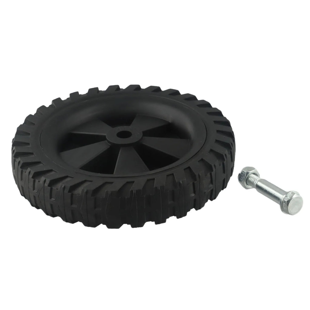 7inch Air Compressor Wheels Replacement Parts Shock Absorption Non-Slip Silent Air Compressor Caster Wheels Qme
