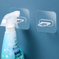 4 Eamless Paste Storage Rack Kitchen Bathroom Household Ring Qme 4 PCS