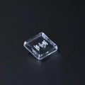 5/10/30/50pcs CFX Low Profile Choc PBT Keycaps for Kailh 1350 Choc Switch Mechanical Keyboard Ultra Thin Black White Transparent Qme Transparent 1U 5