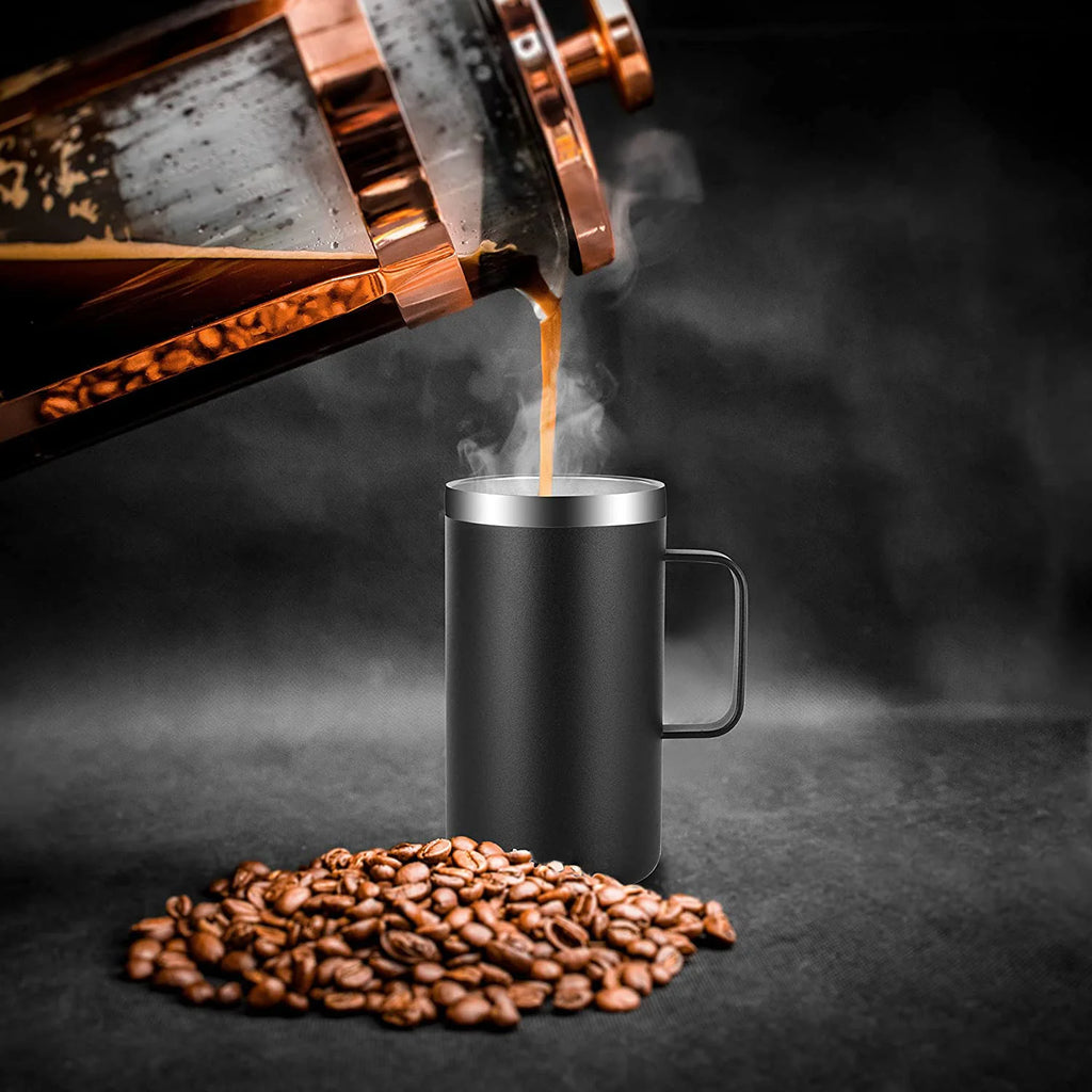 680ml Stainless Steel Coffee Cup Thermos Mug Leak-Proof Thermos Travel Thermal Vacuum Flask Insulated Cup Water Bottle Qme