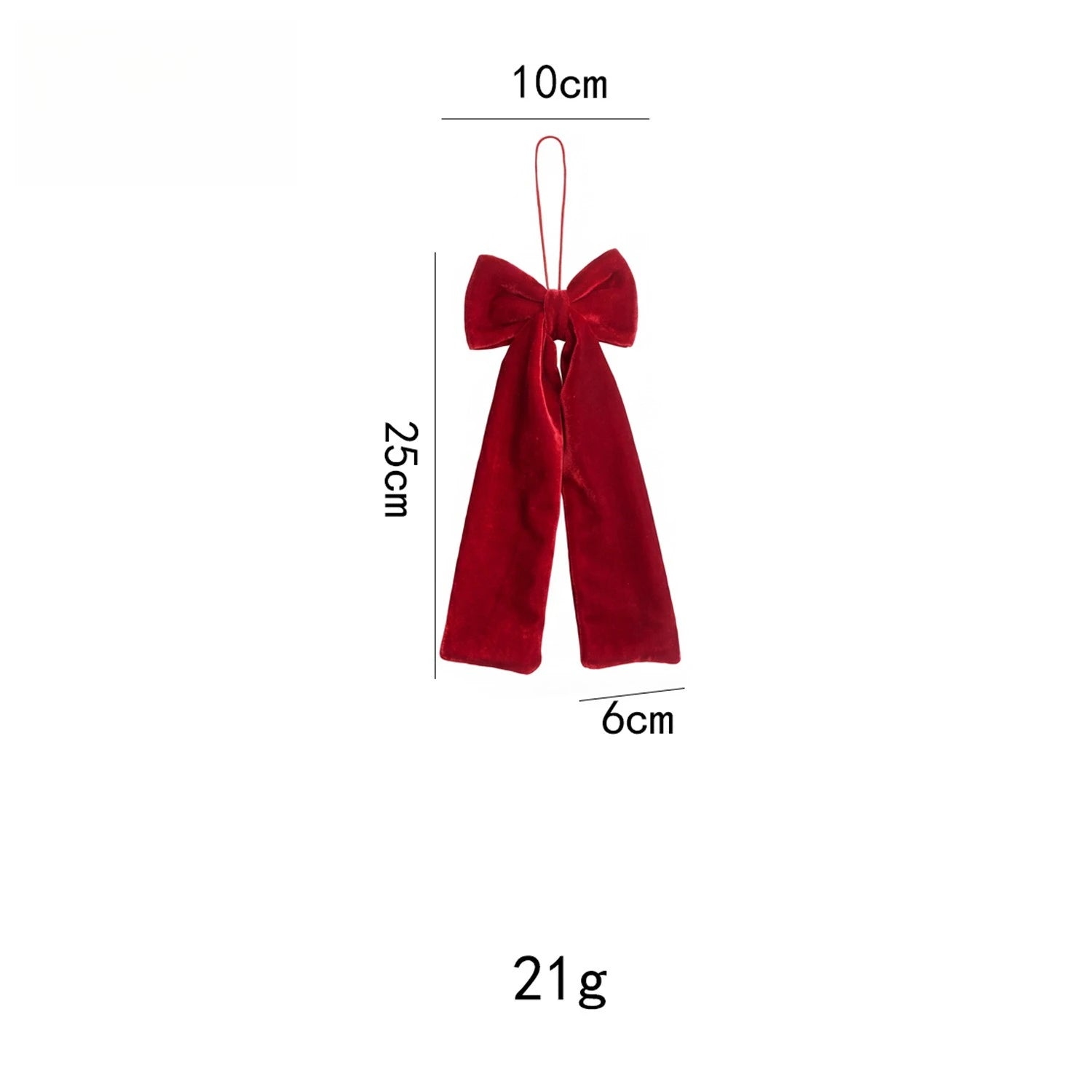 1 Velvety Soft Bendable Fabric Bowknots Christmas Tree Ornaments Door Qme S Other