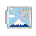 Drop Shipping 2026 Romantic Dreamy Moon Flower Sea Italian Charm