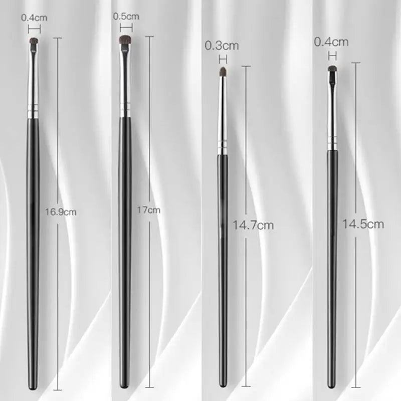 Refined Eye Detail Brush 4 Advanced Eyeshadow Tools Consistent Makeup Qme