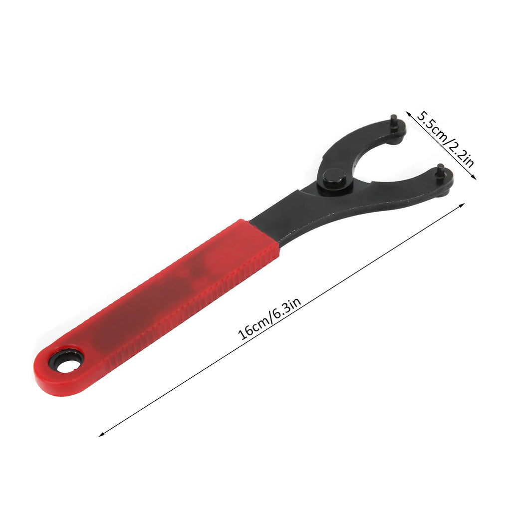 Maintenance Tools Bottom Bracket Freewheel Wrench Remover Bike Cycling Repair Steel Tool Rubber Handle Qme