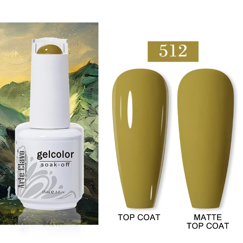 Arte Clavo Gel Polish Nail Supplies Professionals Art Semi Permanent