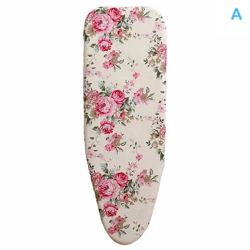 Ironing Board Cover Scorch Resistant, Extra Thick Cotton Iron Cover With Padding Heat Reflective Heavy Duty Pad Approx 120x38cm Qme A