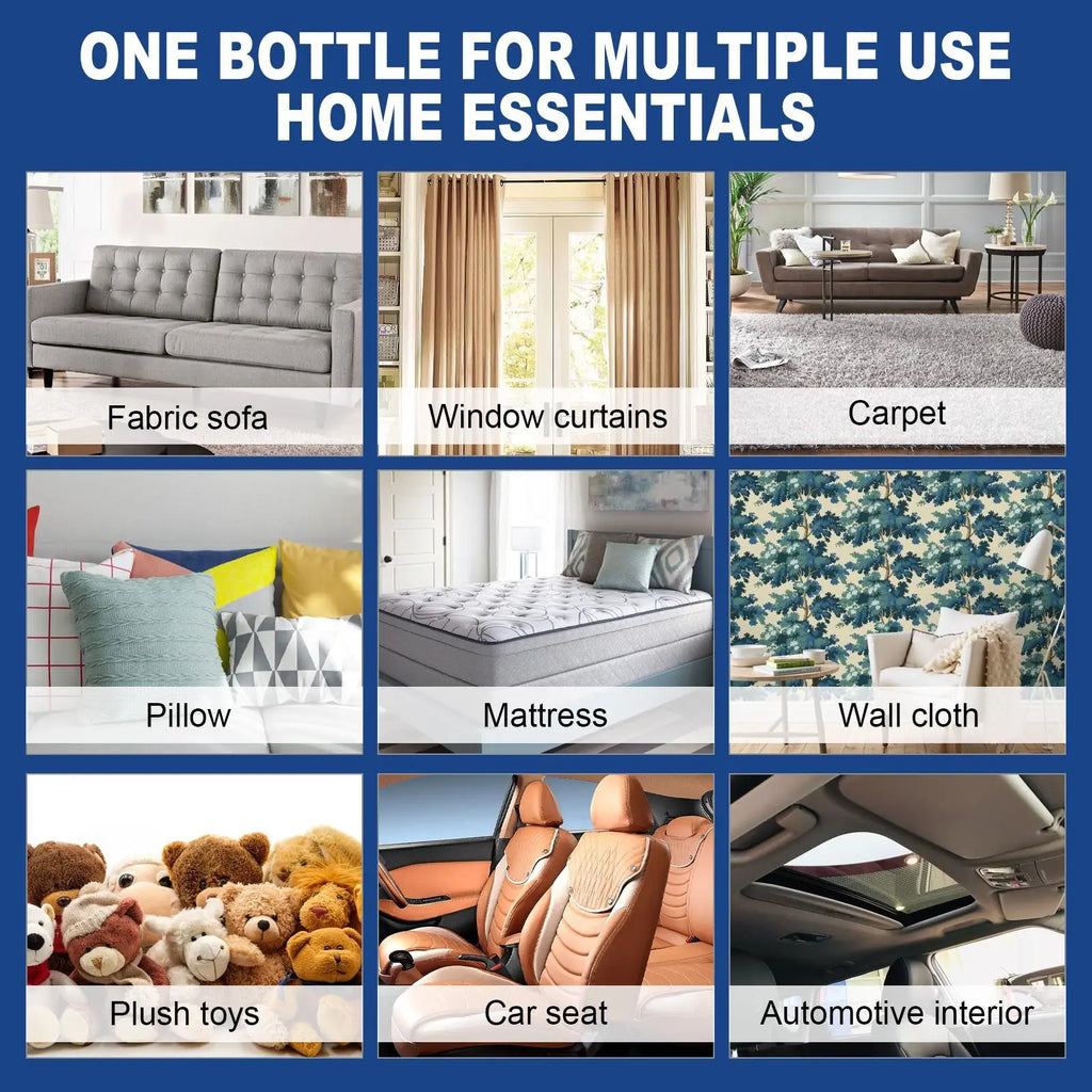Dry Clothing Foam Cleaner Down Jacket Oil Stain Removal Mattress Sofa Decontamination Dry Cleaner Wash Free Clothes Cleaner Foam Qme