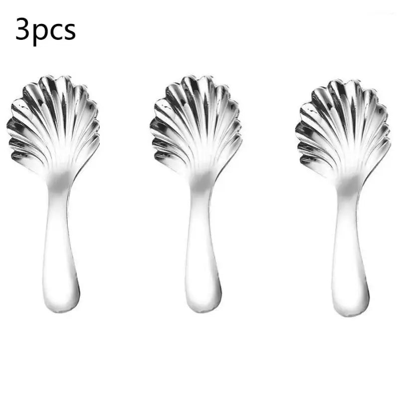 1 2 Stainless Steel Stirring Sundae Coffee Tea Spoons Dessert Qme A3
