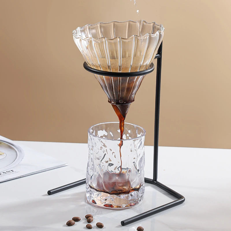 Pour Over Coffee Rack Maker Drip Filter Cup Stand Brewer Holder Hand Qme