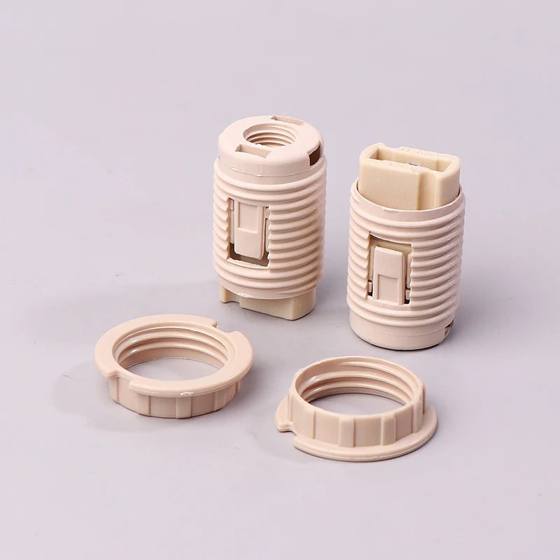 G9 Lamp Holder Ring Bases Socket Plastic Shell Ceramic M10 Bracket Qme