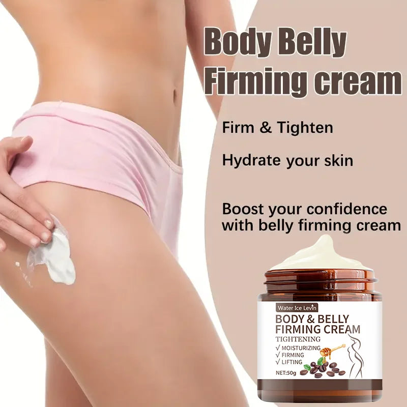 Abdominal Control Firming Cream - 60g, Deep Moisturizing and Hydrating with Plant Extracts, Alcohol-Free, Suitable for All Skin Types, Fragrance-Free, Enhances Skin Elasticity Qme