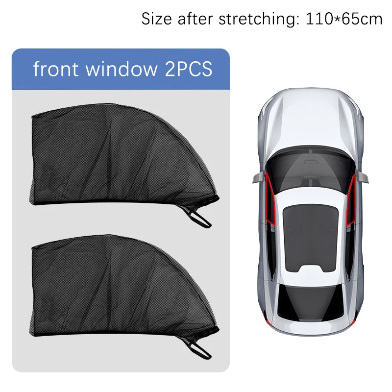 Car Sun Shade Styling Accessories Auto UV Protect Curtain Side Window Qme A