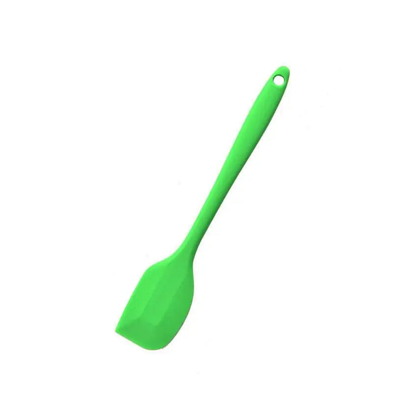 Silicone Spoon Heat Resistant Kitchen Spatula Frying Pan Shovel Qme Dark green