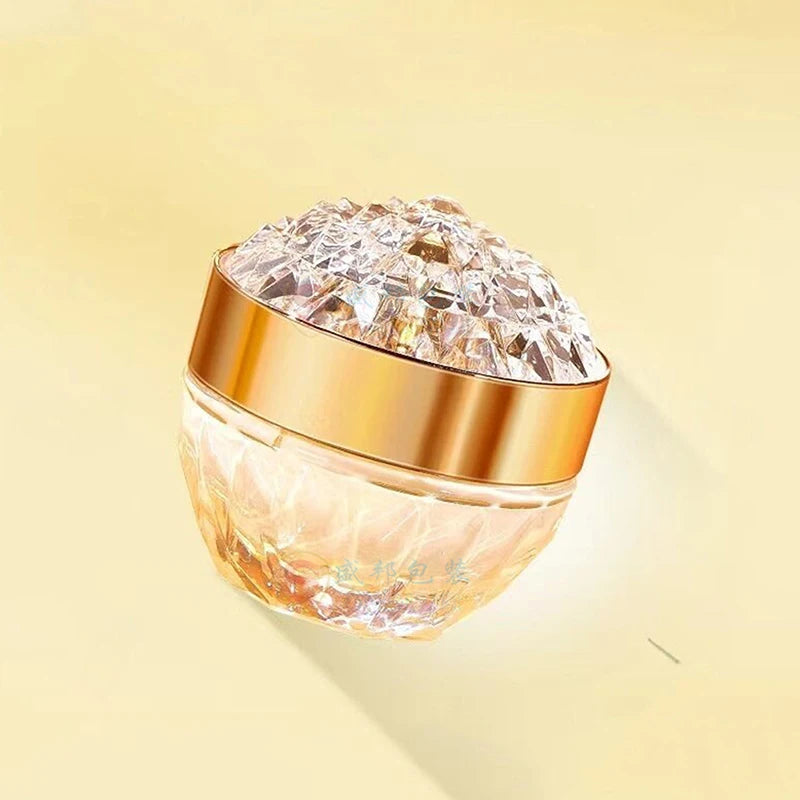 Luxury Glass Face Cream Jar Lid Container Lotion Jars Travel Bottle Qme