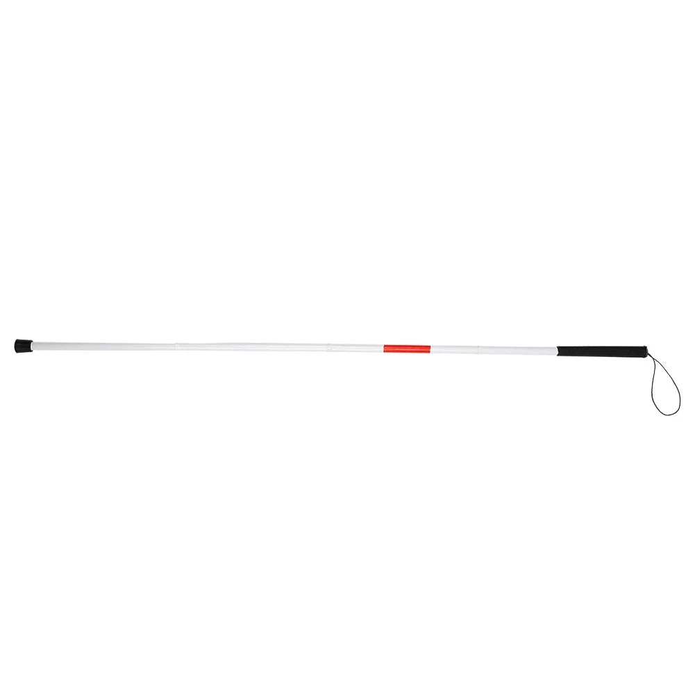 Foldable Walking Stick Folding Foldable Reflective Cane Crutch Portable Anti Shock Walking Stick Blind People Folding Cane Qme