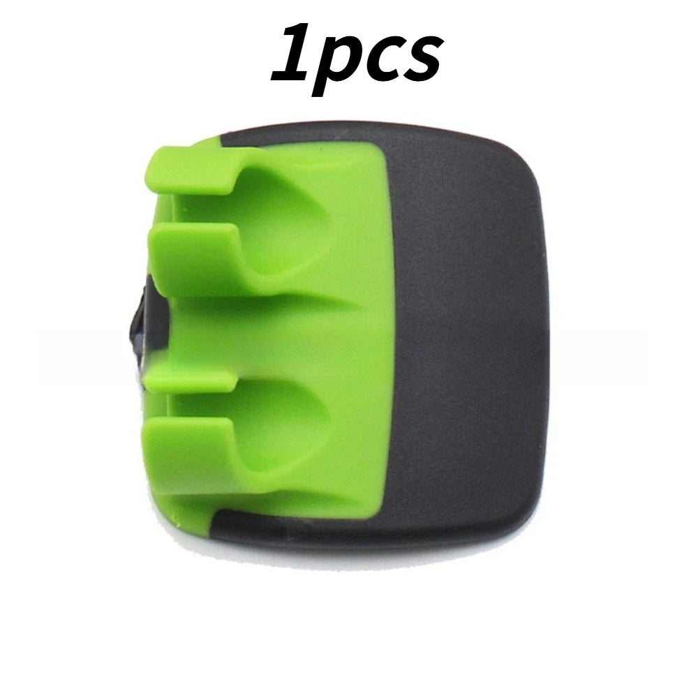 Practical Fruit Vegetable Peeler Set 1/3/5Pcs Stainless Steel with Rubber Grip Ergonomic Kitchen Peeling Tool Qme Green 1pcs