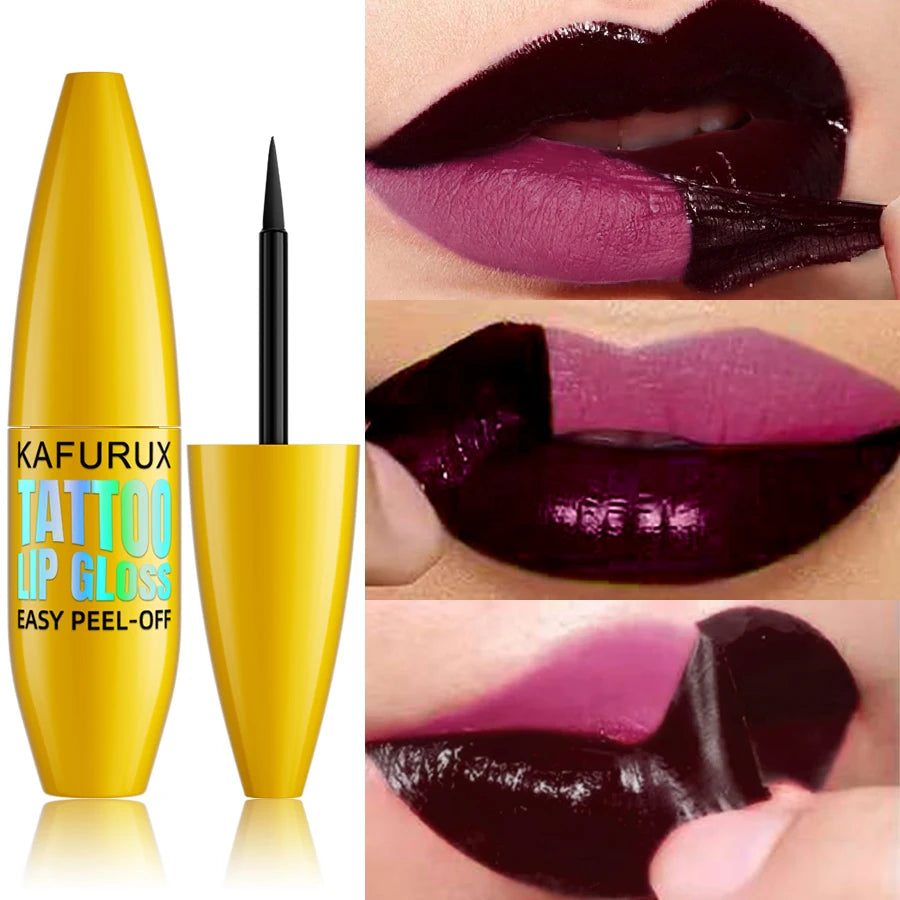 7 Colors Long Lasting Lip Inks Korean Matte Tint Peel Off Lips Stick Qme