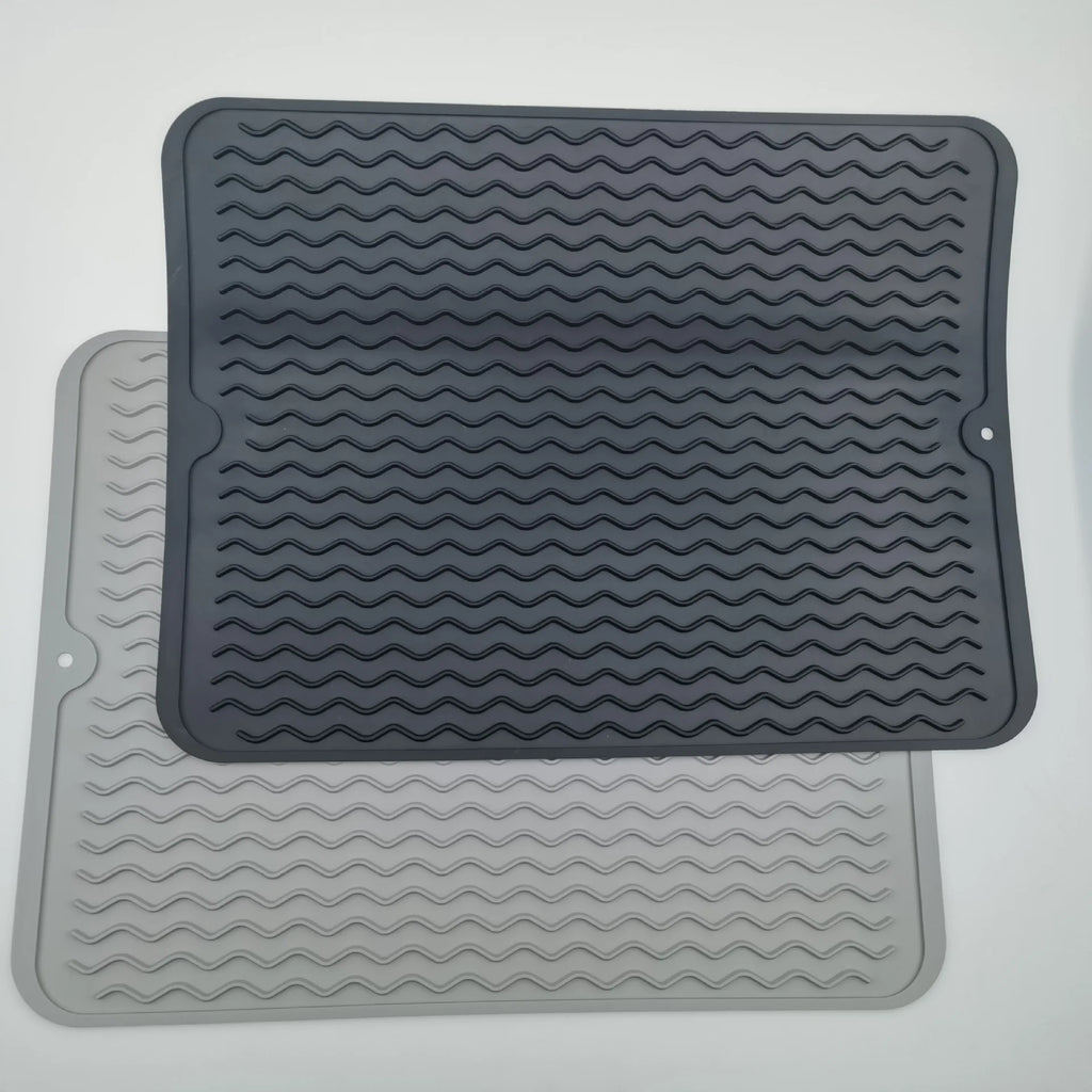 Silicone Dish Drying Mat 40 X Large Counter Draining Sink Trivet Qme