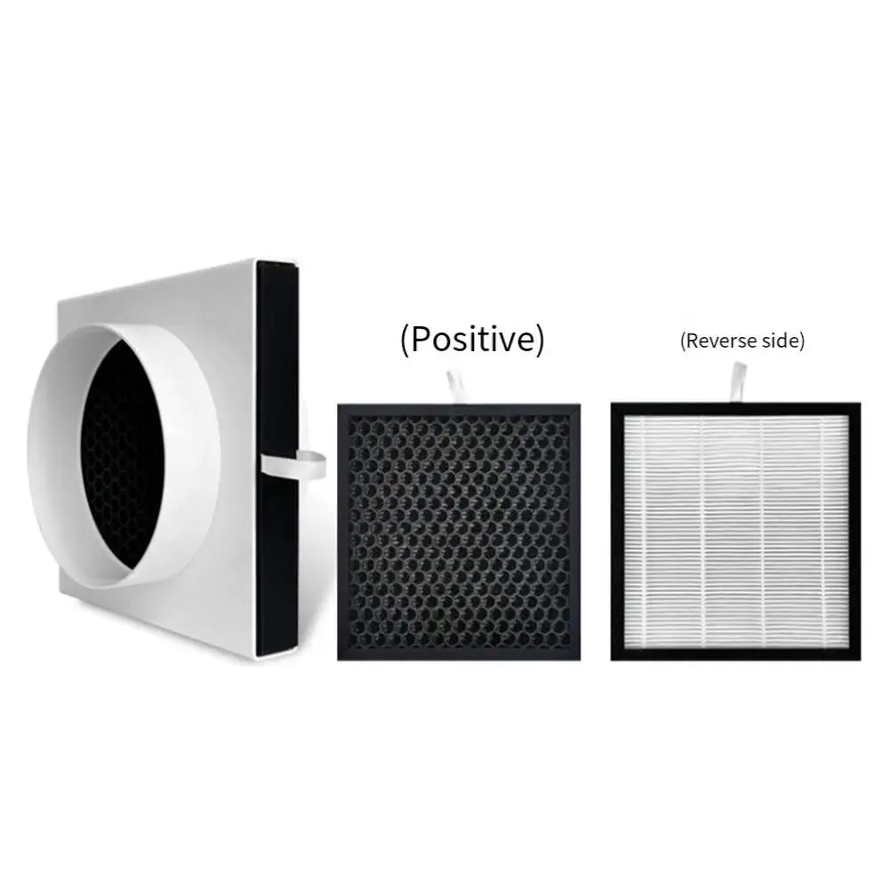 Duct Air Filter HEPA PVC PE Pipes Inline Ducting Box Ventilation Pre Qme