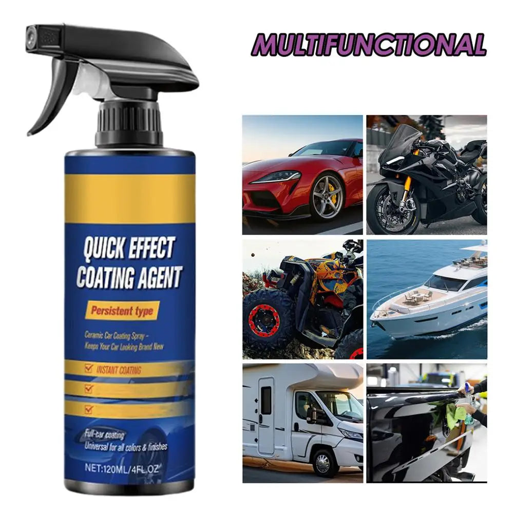 Car Polish Quick Effect Coating Agent Repairs Scratches Wear Fast Sar Coating Spray Car Paint Polish Coated Spray Car Cleaner Qme