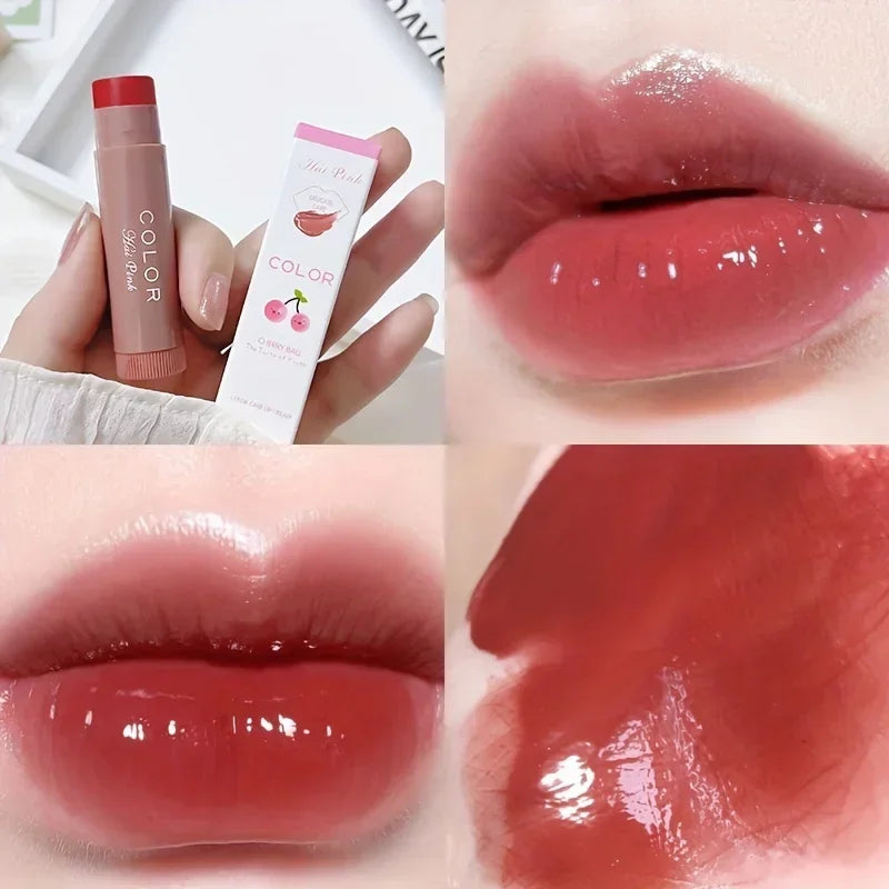 Colored Moisturizing Lip Balm Lipstick Moisturizing ,Moisturizing, Diluting Lip Lines ,Anti-Drying ,Anti-Cracking Lip Balm ﻿ Qme